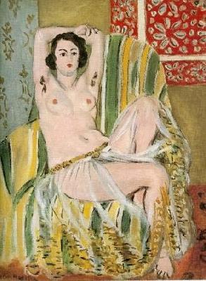 Odalisque with Raised Arms,, Henri Matisse